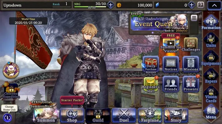 War of the Visions: Final Fantasy Brave Exvius android App screenshot 2